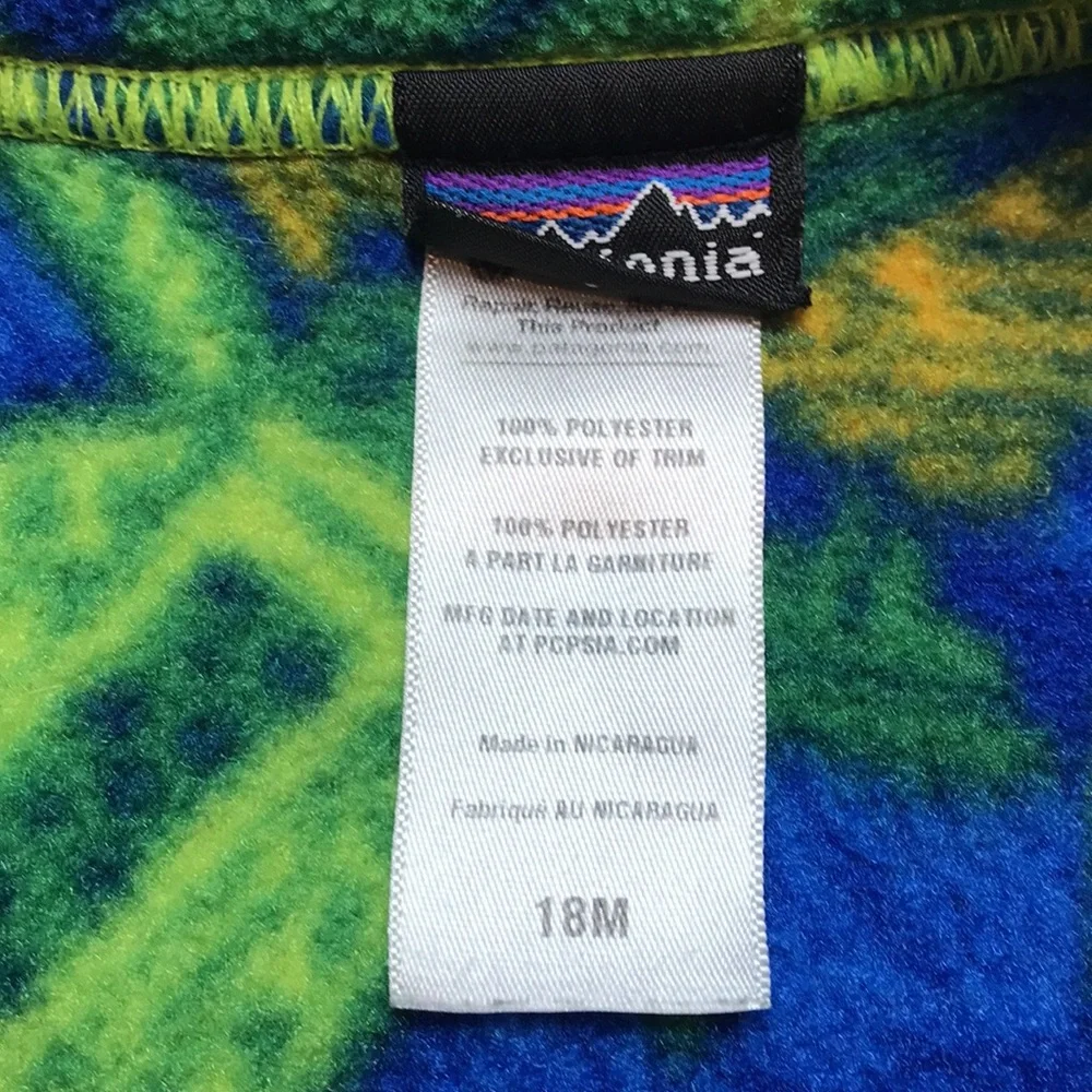 *Patagonia Fleece Vest (size 18m)